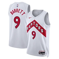 Unisex Nike RJ Barrett White Toronto Raptors Swingman Jersey - Association Edition