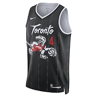 Unisex Nike Scottie Barnes Black Toronto Raptors 2025/26 Swingman Jersey - City Edition