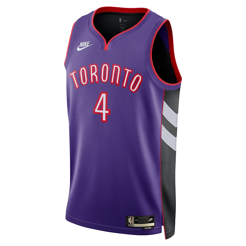 Maillot Nike unisexe Scottie Barnes violet Toronto Raptors 2024/25 Swingman - Édition classique