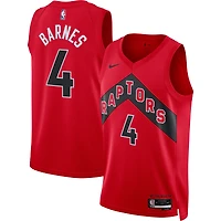 Maillot unisexe Nike Scottie Barnes rouge Toronto Raptors Swingman - Édition Icon