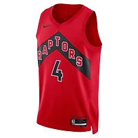 Unisex Nike Scottie Barnes Red Toronto Raptors Swingman Player Jersey - Icon Edition