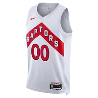 Maillot personnalisé Nike Toronto Raptors 2022/23 Swingman Unisexe Blanc - Édition Association