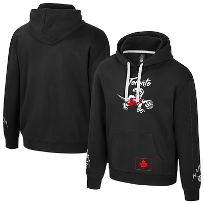Unisex Stadium Essentials Black Toronto Raptors 2025/26 City Edition Star Hoodie