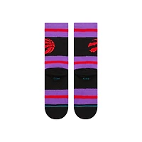 Unisex  Stance Toronto Raptors Prep Stripe Crew Sock