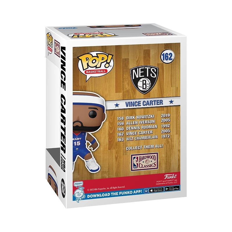 Vince Carter Jeu des étoiles de la NBA 2005 #162 Funko Pop ! Figurine en vinyle