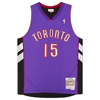 Maillot réplique autographié Mitchell & Ness 1999-2000 violet des Toronto Raptors de Vince Carter