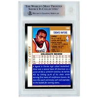 Vince Carter Toronto Raptors Autographed 1998-99 Topps #199 Beckett Fanatics Witnessed Authenticated Rookie Card