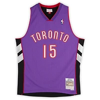 Vince Carter Toronto Raptors Autographed Mitchell & Ness Light Purple 1999-2000 Swingman Jersey with "HOF 24" Inscription
