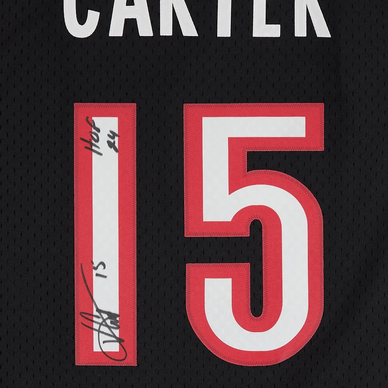 Vince Carter Toronto Raptors Autographed Mitchell & Ness Light Purple 1999-2000 Swingman Jersey with "HOF 24" Inscription