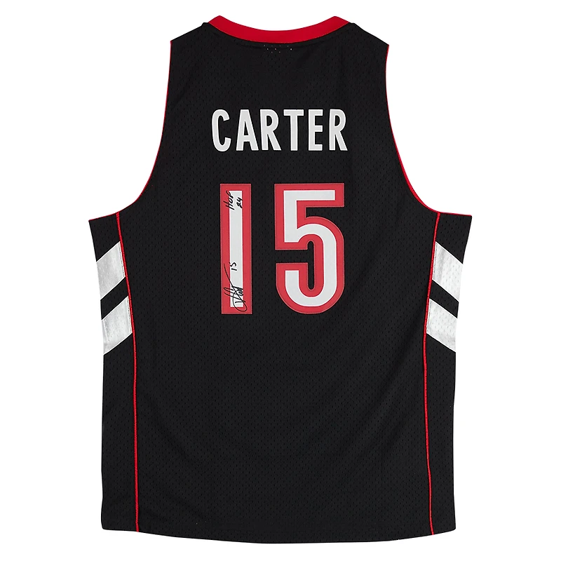 Vince Carter Toronto Raptors Autographed Mitchell & Ness Light Purple 1999-2000 Swingman Jersey with "HOF 24" Inscription