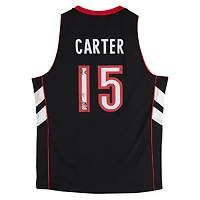 Vince Carter Toronto Raptors Autographed Mitchell & Ness Light Purple 1999-2000 Swingman Jersey with "HOF 24" Inscription