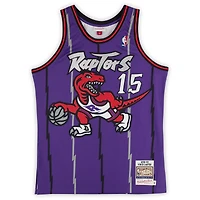 Vince Carter Toronto Raptors Autographed Mitchell & Ness 1998-99 Authentic Jersey with "HOF 24" Inscription