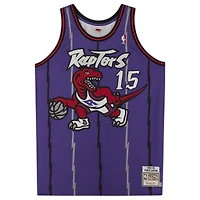 Vince Carter Toronto Raptors Autographed Purple 1998 Mitchell & Ness Authentic Jersey with "98/99 NBA ROY" Inscription