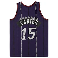 Vince Carter Toronto Raptors Autographed Purple 1999 Mitchell & Ness Swingman Jersey