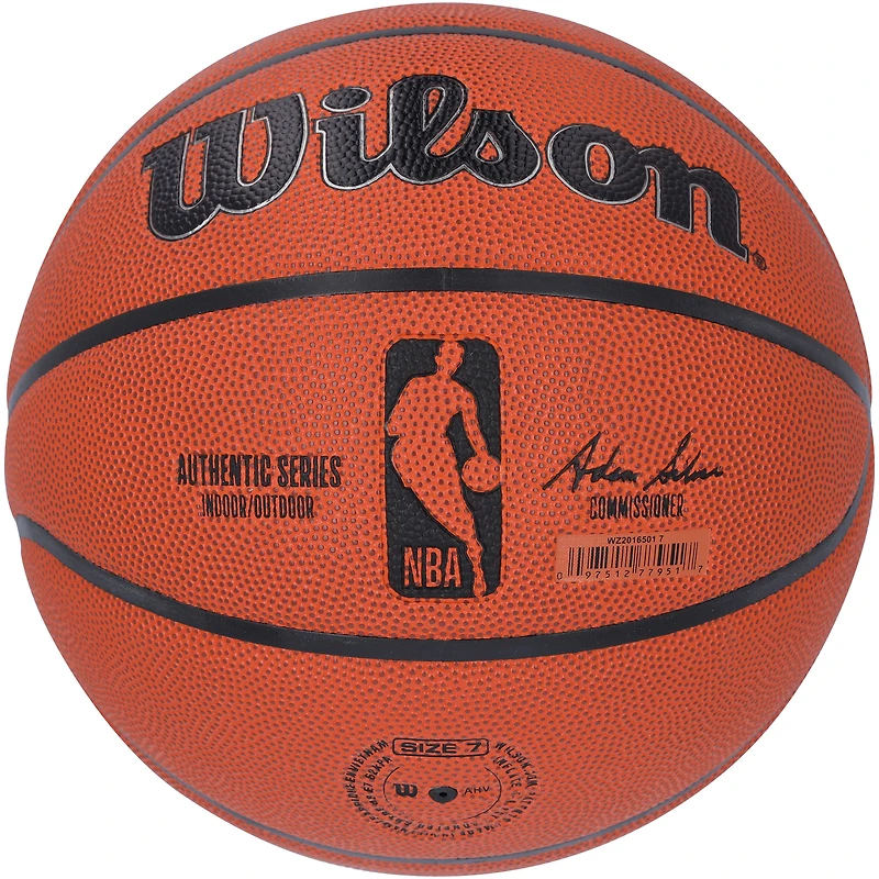 Vince Carter Toronto Raptors Autographed Wilson Authentic Series Indoor/Outdoor Basketball with "98/99 NBA ROY" Inscription