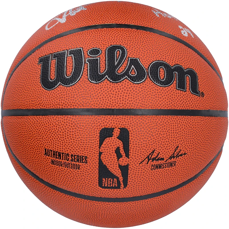 Vince Carter Toronto Raptors Autographed Wilson Authentic Series Indoor/Outdoor Basketball with "HOF 24" Inscription