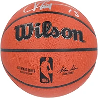 Vince Carter Toronto Raptors Autographed Wilson Authentic Series Indoor/Outdoor Basketball