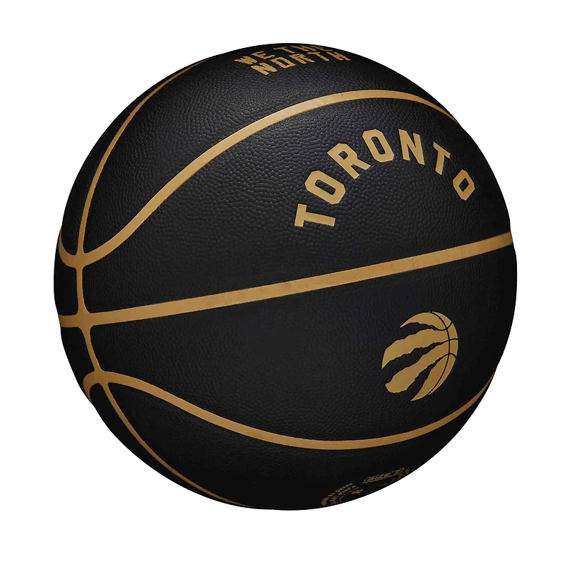 Ballon de basket-ball de collection Wilson Toronto Raptors 2022-23 City Edition