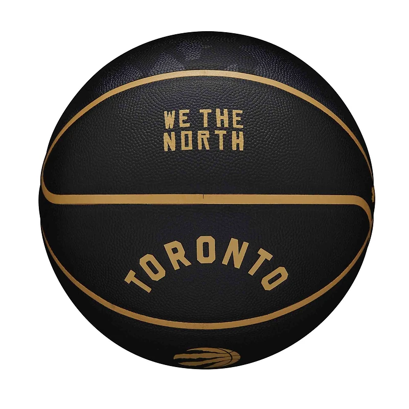 Ballon de basket-ball de collection Wilson Toronto Raptors 2022-23 City Edition