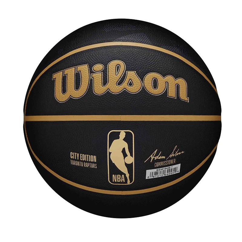 Ballon de basket-ball de collection Wilson Toronto Raptors 2022-23 City Edition