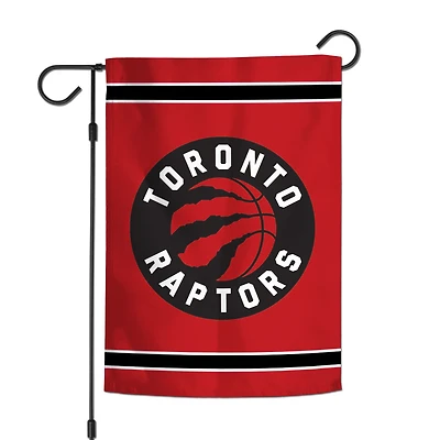 Drapeau de jardin double face WinCraft Toronto Raptors 12 po x 18 po