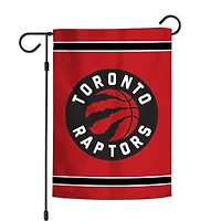 Drapeau de jardin double face WinCraft Toronto Raptors 12 po x 18 po