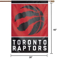 WinCraft Toronto Raptors 28 "x 40" Bannière verticale simple face avec logo principal