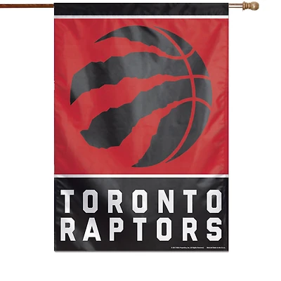 Bannière verticale simple face WinCraft Toronto Raptors 28" x 40" avec logo principal
