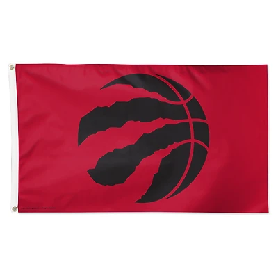 Drapeau de luxe WinCraft Toronto Raptors 3 pi x 5 pi à une face