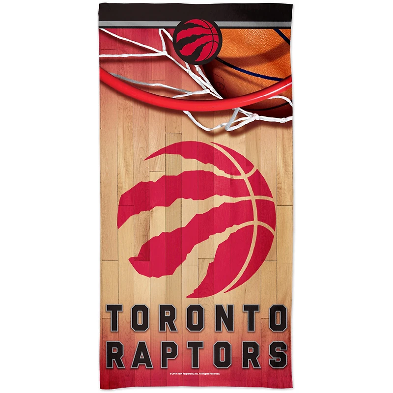 Serviette de plage Spectra 30 po x 60 po Toronto Raptors de WinCraft