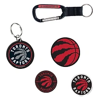 Ensemble de 5 porte-clés et aimants pour réfrigérateur WinCraft Toronto Raptors
