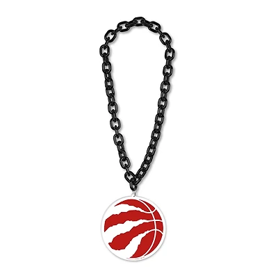 Collier à grosse chaîne avec logo des Toronto Raptors de WinCraft