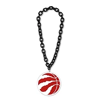 Collier à grosse chaîne avec logo des Toronto Raptors de WinCraft