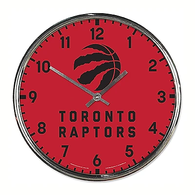 WinCraft Toronto Raptors Chrome Wall Clock