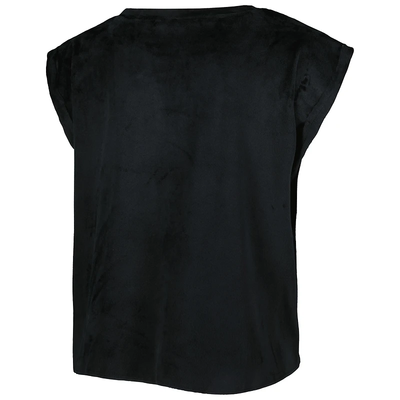 Ensemble de nuit Concepts Sport noir pour femme avec haut et short Intermission des Raptors Toronto