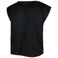 Ensemble de nuit Concepts Sport noir pour femme avec haut et short Intermission des Raptors Toronto