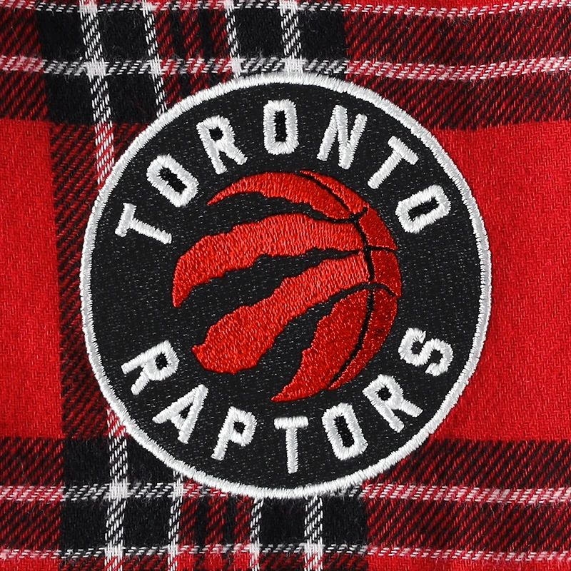 Women's Concepts Sport Red/Black Toronto Raptors Badge Top & Pajama Pants Sleep Set