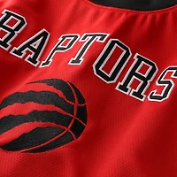 Débardeur court à col rond rouge des Raptors de Toronto pour femmes la marque Hype and Vice