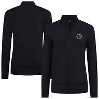 Veste zippée Shine noire pour femme Levelwear des Toronto Raptors