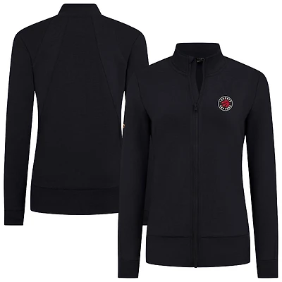 Veste zippée Shine noire pour femme Levelwear des Toronto Raptors