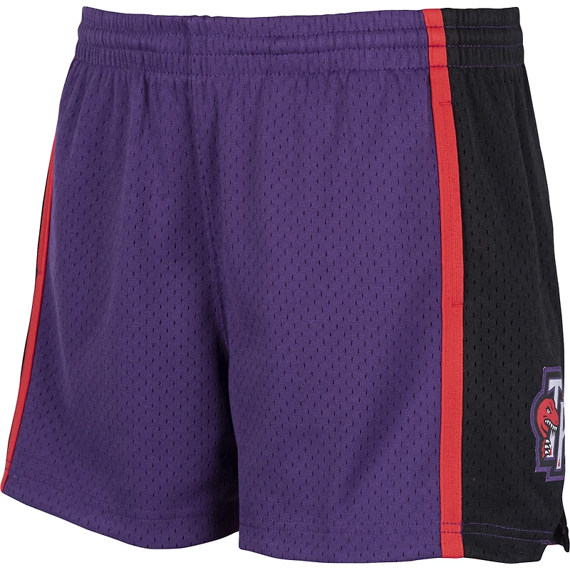 Mitchell & Ness violet Toronto Raptors Hardwood Classics Jump Shot pour femmes - Short