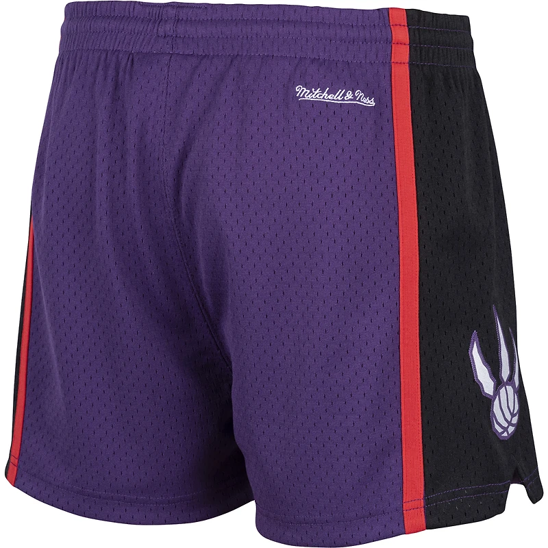 Mitchell & Ness violet Toronto Raptors Hardwood Classics Jump Shot pour femmes - Short