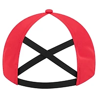 Women's New Era  Red Toronto Raptors 9FORTY Team Ponytail Flex Hat