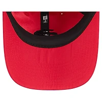 Women's New Era  Red Toronto Raptors 9FORTY Team Ponytail Flex Hat