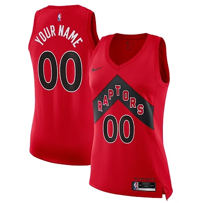 Women's Nike Red Toronto Raptors 2020/21 - Swingman Custom Jersey Icon Edition