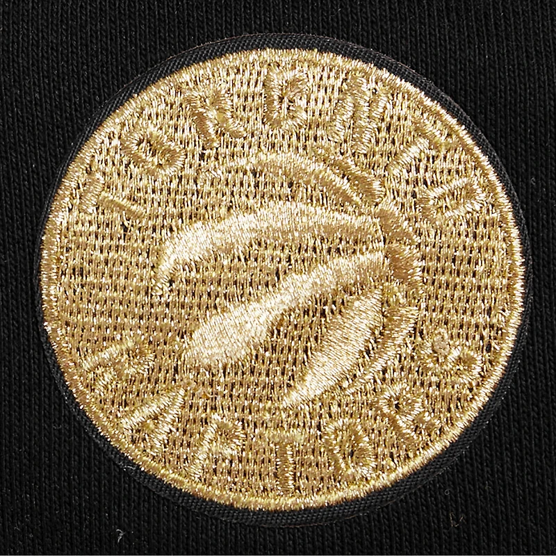 Sweat-shirt court Glam des Raptors de Toronto Pro Standard pour femmes, noir