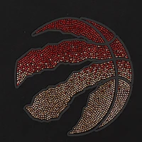 T-shirt court et boxy noir Pro Standard pour femme Toronto Raptors Jewels