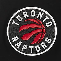 Women's Pro Standard Black Toronto Raptors Jewels Boxy Cropped T-Shirt