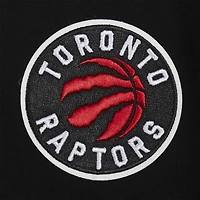 Sweat à capuche court noir Pro Standard pour femme Toronto Raptors Jewels