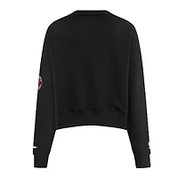 T-shirt noir Pro Standard pour femme avec logo des Toronto Raptors